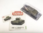 Наши Танки №32, KВ-1 (1942) Наши Танки (MODIMIO) в масштабе 1:43, фото 2