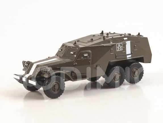 Наши Танки №29, БТР-152 Наши Танки (MODIMIO) в масштабе 1:43, фото 7