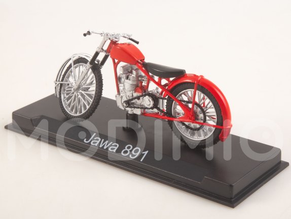 Наши мотоциклы №87, Jawa 500/891 Наши Мотоциклы (MODIMIO) в масштабе 1:24, фото 10