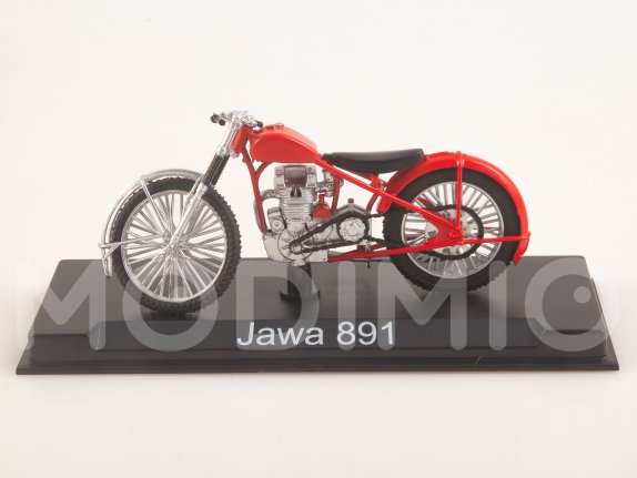 Наши мотоциклы №87, Jawa 500/891 Наши Мотоциклы (MODIMIO) в масштабе 1:24, фото 11