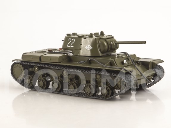 Наши Танки №32, KВ-1 (1942) Наши Танки (MODIMIO) в масштабе 1:43, фото 8