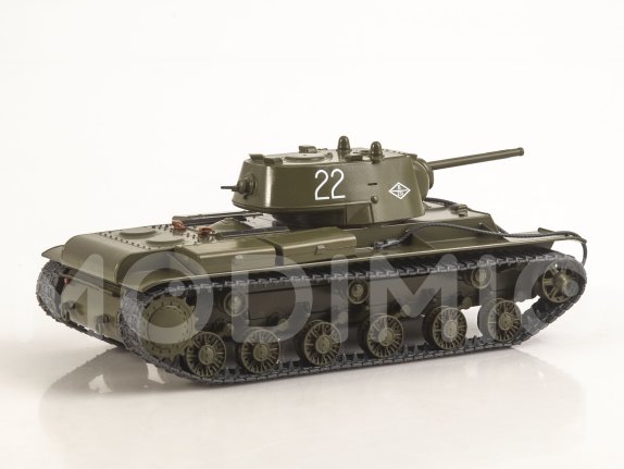 Наши Танки №32, KВ-1 (1942) Наши Танки (MODIMIO) в масштабе 1:43, фото 9