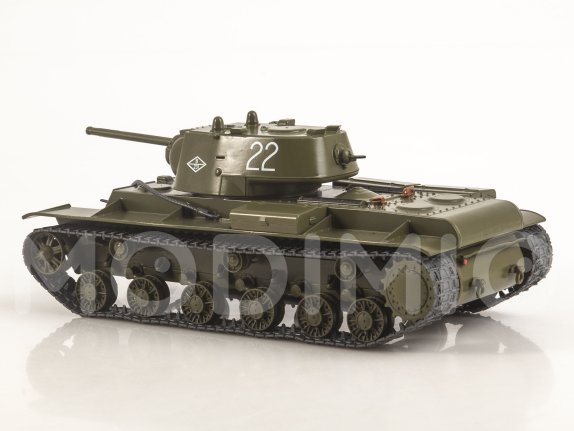 Наши Танки №32, KВ-1 (1942) Наши Танки (MODIMIO) в масштабе 1:43, фото 10