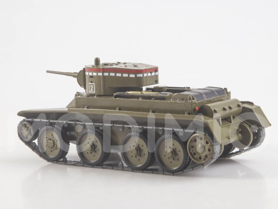 Наши Танки №34, БT-5 Наши Танки (MODIMIO) в масштабе 1:43, фото 10