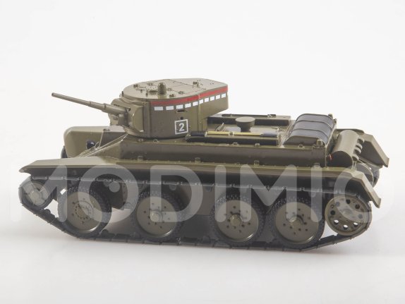 Наши Танки №34, БT-5 Наши Танки (MODIMIO) в масштабе 1:43, фото 11