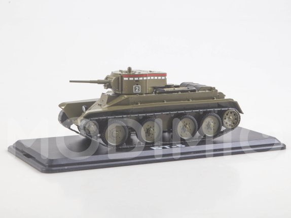 Наши Танки №34, БT-5 Наши Танки (MODIMIO) в масштабе 1:43, фото 12