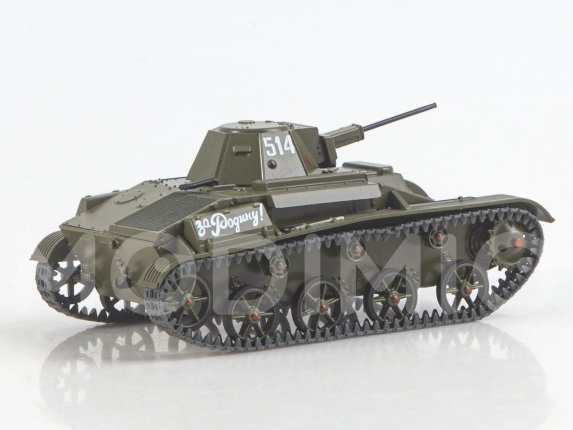 Наши Танки №37, T-60 Наши Танки (MODIMIO) в масштабе 1:43, фото 9