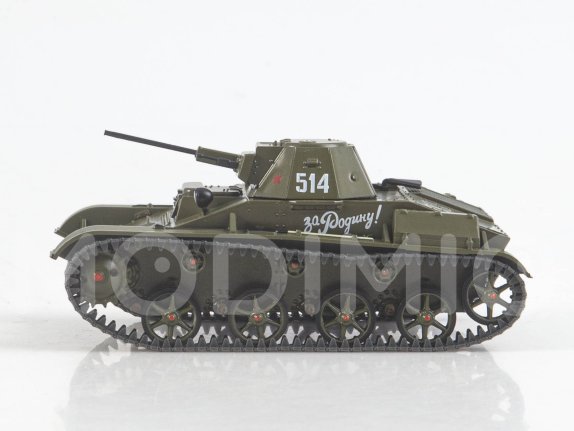 Наши Танки №37, T-60 Наши Танки (MODIMIO) в масштабе 1:43, фото 11