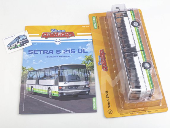 Наши Автобусы №84, Setra S 215 UL Наши Автобусы (MODIMIO) в масштабе 1:43, фото 2