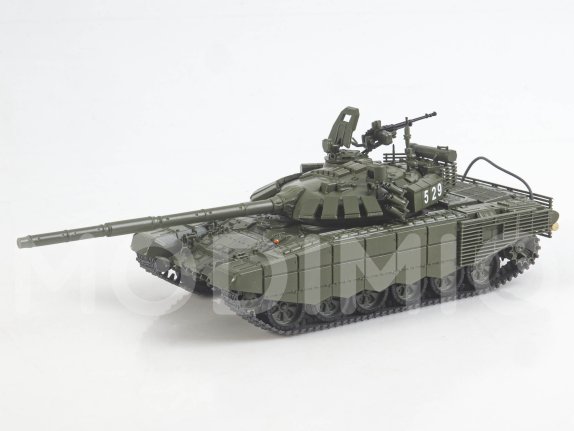 Наши Танки №38, T-72БЗ (2016) Наши Танки (MODIMIO) в масштабе 1:43, фото 7