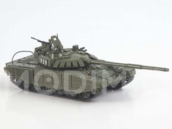 Наши Танки №38, T-72БЗ (2016) Наши Танки (MODIMIO) в масштабе 1:43, фото 8