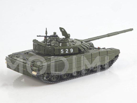 Наши Танки №38, T-72БЗ (2016) Наши Танки (MODIMIO) в масштабе 1:43, фото 9