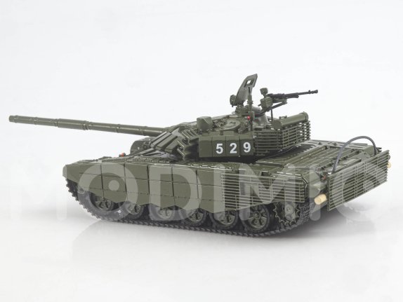 Наши Танки №38, T-72БЗ (2016) Наши Танки (MODIMIO) в масштабе 1:43, фото 10