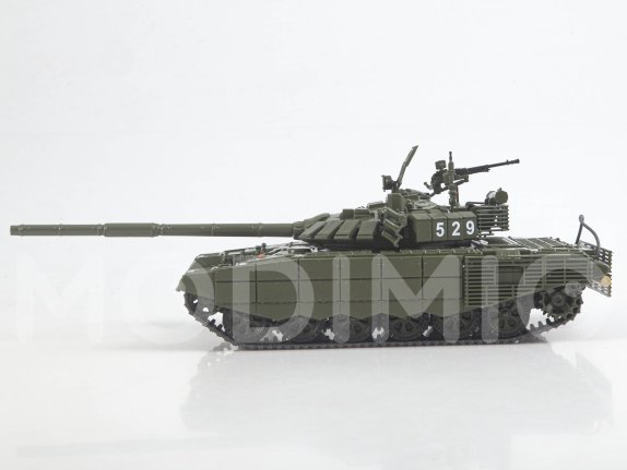 Наши Танки №38, T-72БЗ (2016) Наши Танки (MODIMIO) в масштабе 1:43, фото 12